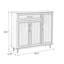Rangement pour chaussures en alliage d'aluminium gris