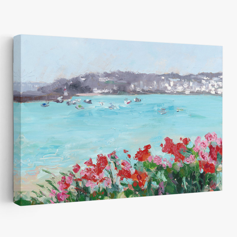 St. Ives - Paysages côtiers, art océanique, H 16 po x l 24 po