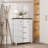 Guilhem 5 Drawer Dresser 41.3" Tall-113913089