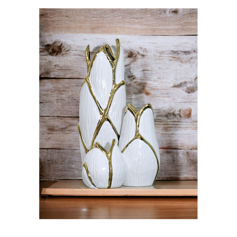 Vase de table en céramique Cassundra