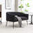 Upholstered Faux Fur Loveseat-1108305445-1108305443