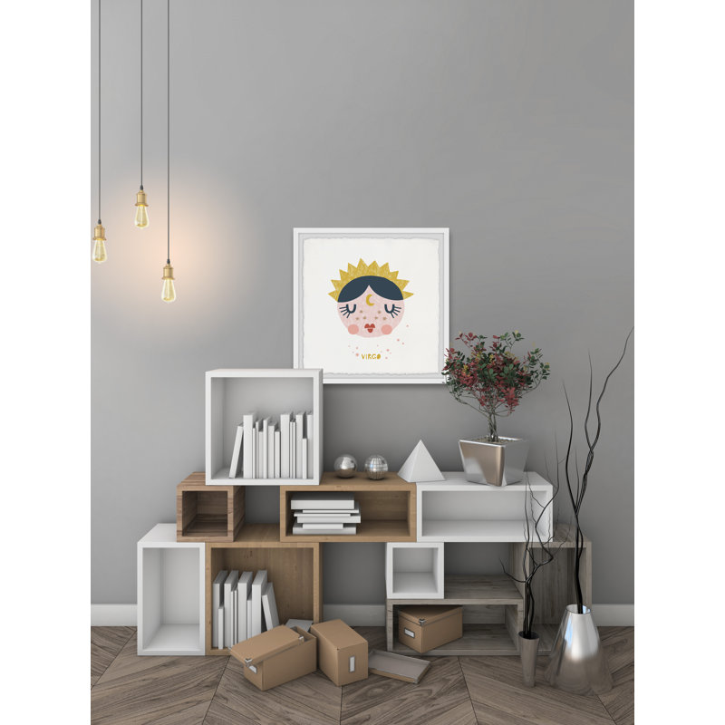 I'm A Virgo - Single Picture Frame Print, 30cm H x 30cm W