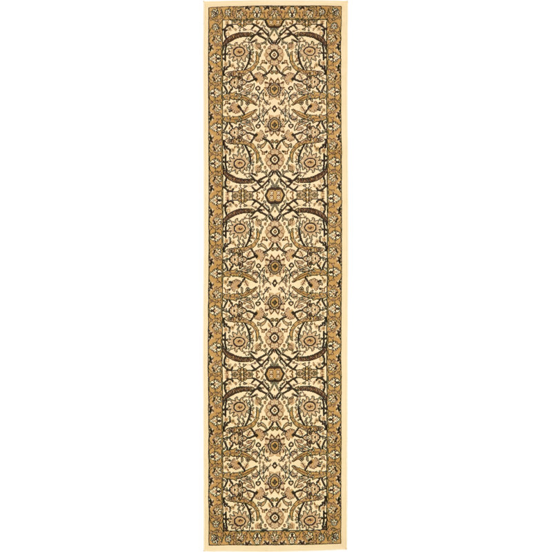Britannia Floral Indoor Rug, Runner 2'7" x 10'