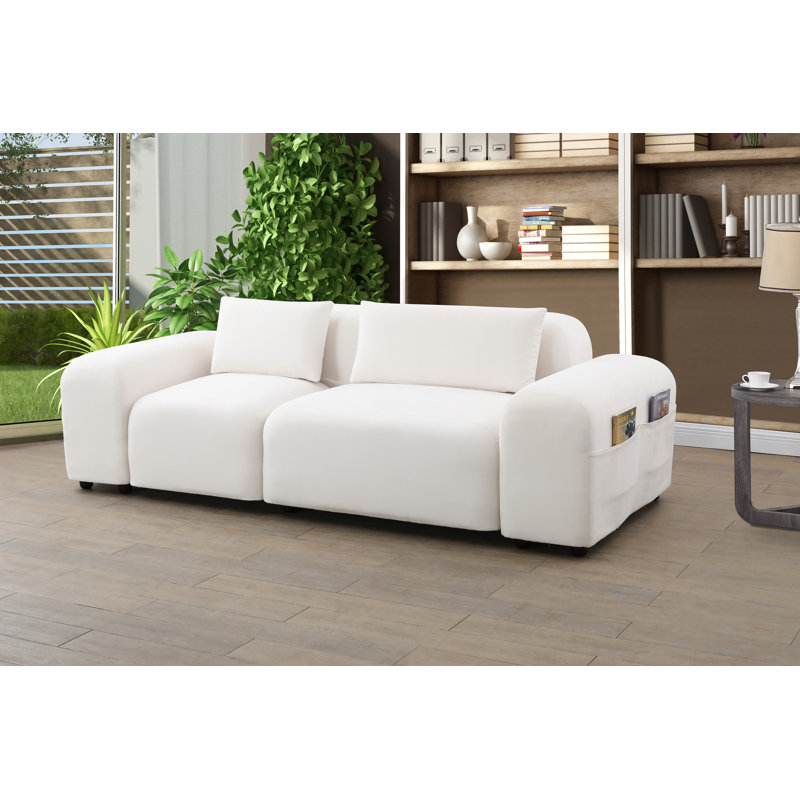Harveysburg 92"Microfiber 2-Piece Living Room Set
