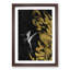 Hummingbird in the Dark in Abstract - Framed Print-55769092-55769093
