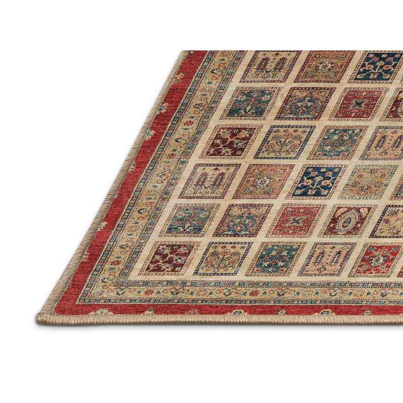 Abstract Indoor Rug, Rectangle 2' x 3'