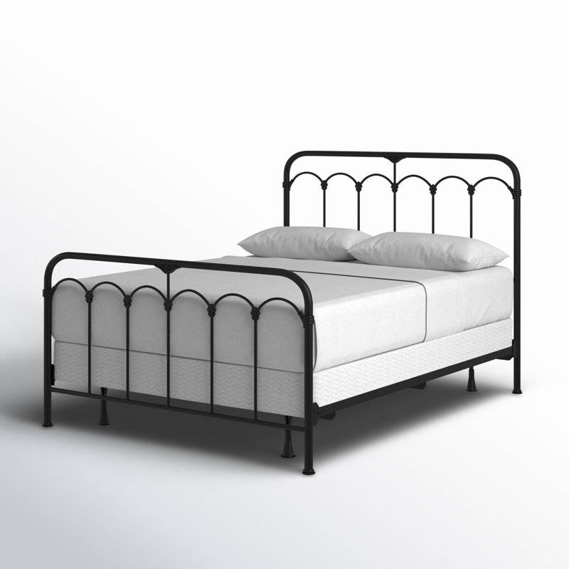 Lit standard Ieisha, Grand, Noir scintillant