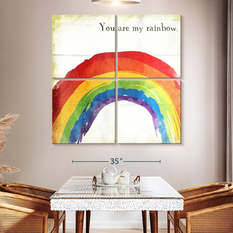 Ashelle My Rainbow, H 38 po x l 38 po