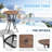 Raniesha Round Metal Outdoor Bar Table With Umbrella Hole , 27.6'' in. W 27.6'' in. D-1615511604