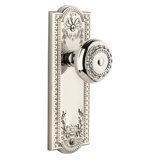 Grandeur Parthenon Plate Single Dummy with Parthenon Door Knob