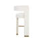 Upholstered Stool with Solid Wood Frame-1517964722