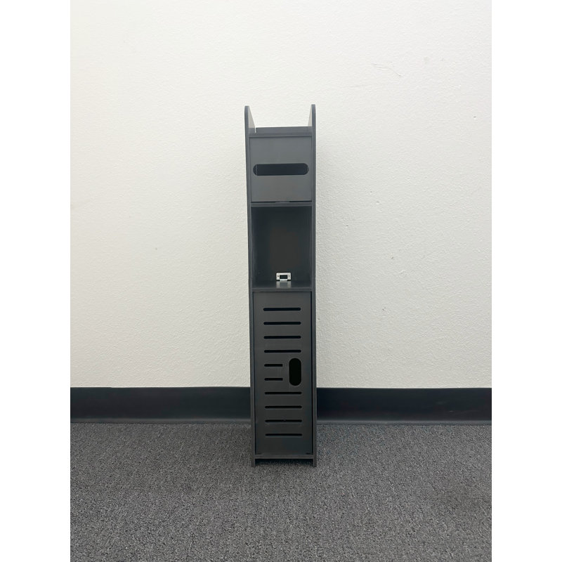 Armoire de rangement pour salle de bain, Noir, noir, noir, noir