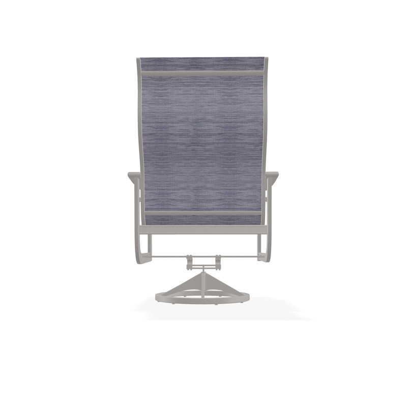 St. Catherine Polymer Outdoor Lounge Chair, Warm Gray, Deacon