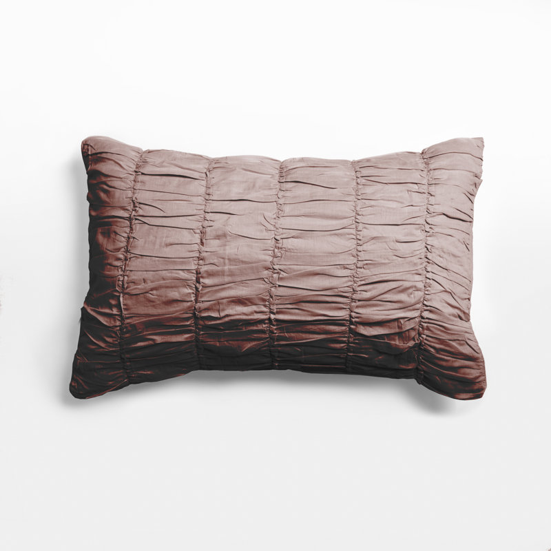 Rachelle Rectangular Pillow Cover & Insert, Gray