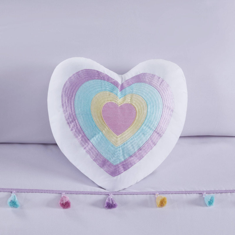 Ensembles de literie confortables en microfibre avec pampilles pour chambre d'enfant