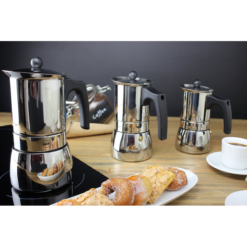 Magefesa Genova Stovetop Coffee Maker, 10 Cup