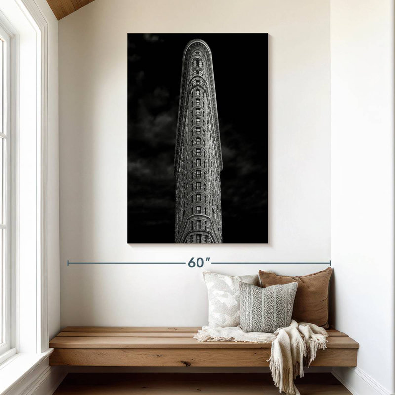 Lilie Famous Flatiron, 48" H x 32" W