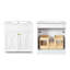 Meuble-lavabo autoportant moderne en céramique avec portes à fermeture douce 30 po Modern-1095019595