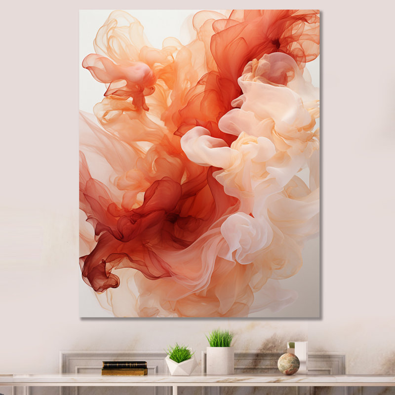 «Blood in the Water Ink Cloud», reproduction sur toile, Toile tendue, H 32 po x l 24 po