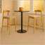Tabourets de comptoir en bois massif de style moderne Mid-Century 24 po, tabourets de bar rembourrés avec pieds en bois pour îlot de cuisine-1984325948