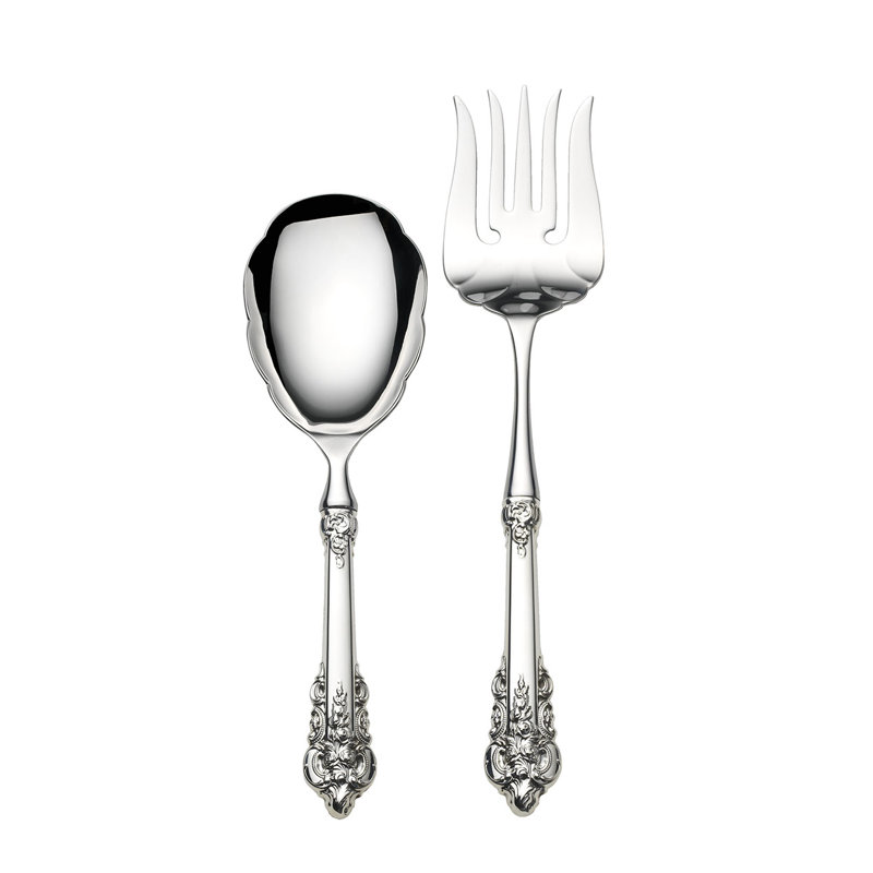 Wallace Grande Baroque 2 Piece Serving Set