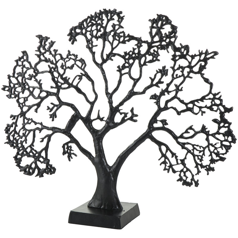 Sculpture arbre Myann, Noir