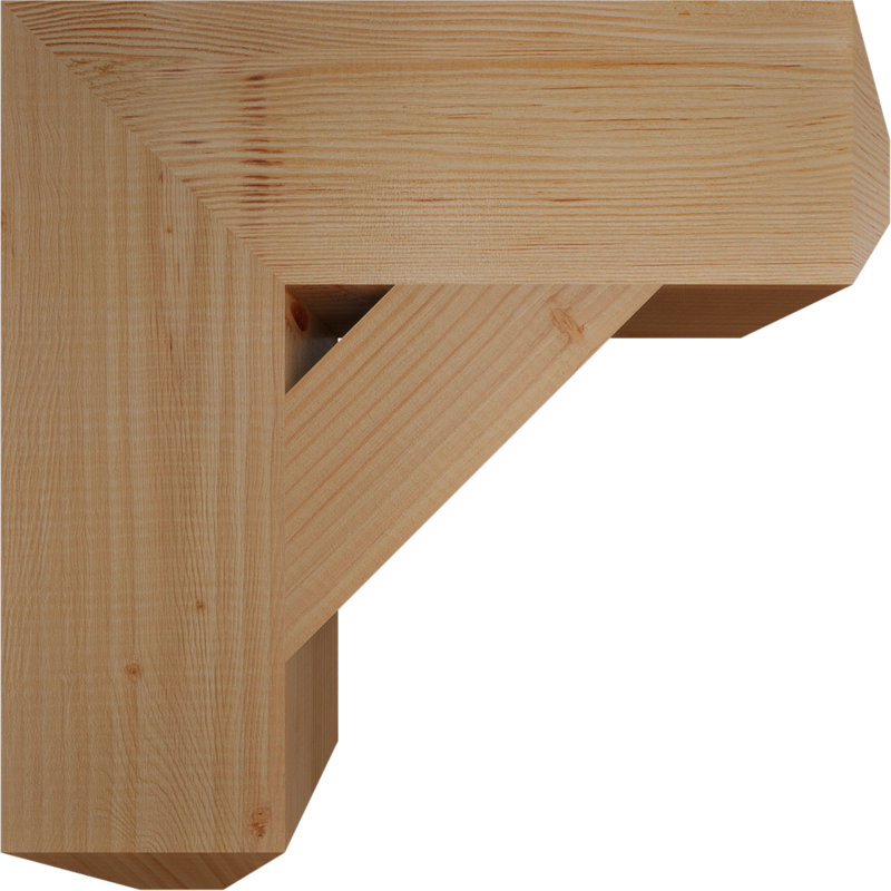 Support pour artisan traditionnel, H 20 po x l 5,5 po x P 20 po, Douglas (lisse)