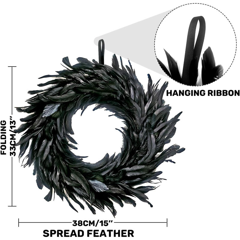Polyester 13'' Wreath