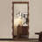 Medieval-Style Rectangular Wave-Shaped Frame Full-Length Mirror-118735309-118735310