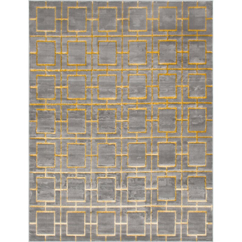 Geometric Area Rug, Rectangle 244 x 305cm