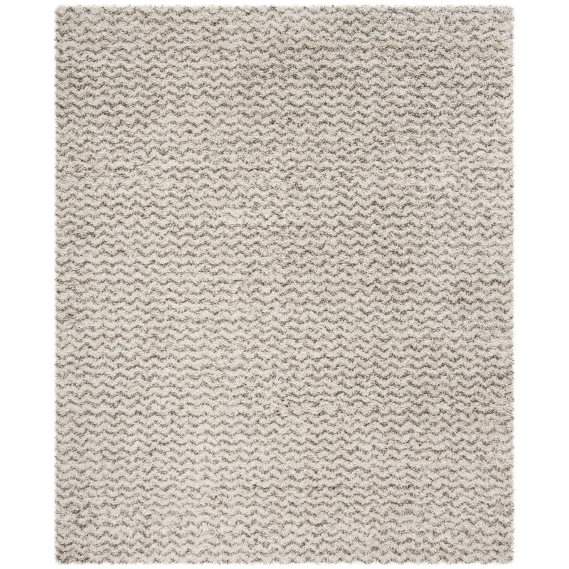 Tapis ivoire / gris Adessa, Rectangle 8 pi x 10 pi