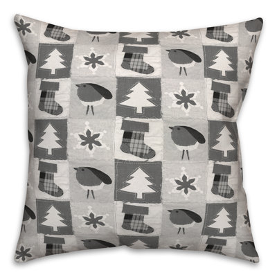 Reversible Throw Pillow