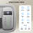 Andte 80 Pint Portable Dehumidifier, 1,400 Sq. Ft Coverage, 1.32 Gal Tank, Energy Star-119455302