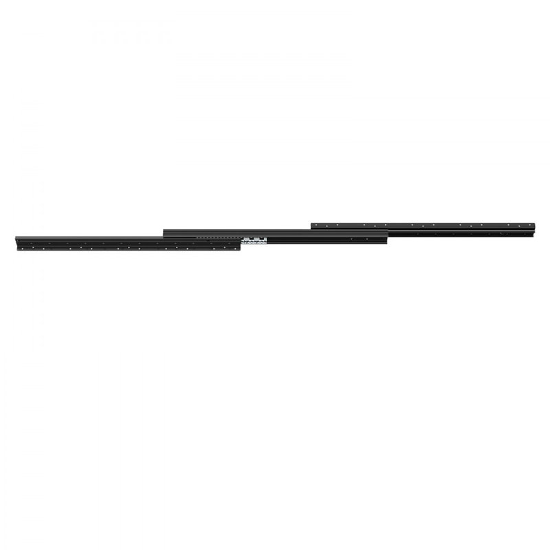 Glissières de tiroir sous le comptoir sous l'armoire d'escalier avec charge de 260 lb, H 2,17 po x l 31,5 po x P 2,95 po