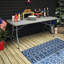 Table de banquet pliable en deux de 6 pi avec poignée COSCO