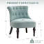 Upholstered Chenille Side Chair-889917593