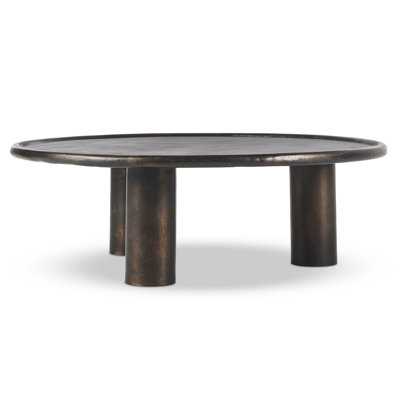 Coffee Table-Distressed Bronze