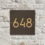 Square Modern Personalized 1-Line Wall Address Plaque-1896451969-1896448127