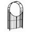 Steel Arbour with Gate-69947433-126120104