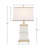 Table Lamp  - Rectangular Ceramic Material