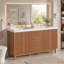 Meuble-lavabo de salle de bain de 150 cm avec lavabo double SMC