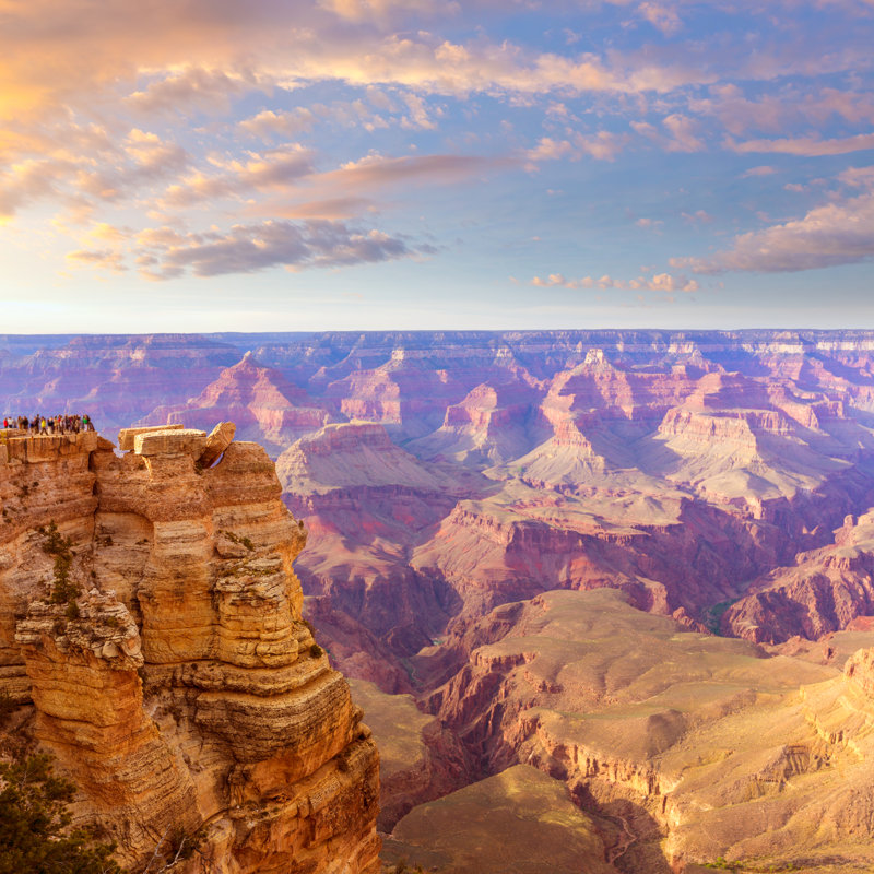 Gaspard Arizona Grand Canyon by LUNAMARINA - Wrapped Canvas Print, 30cm H x 46cm W x 3.8cm D