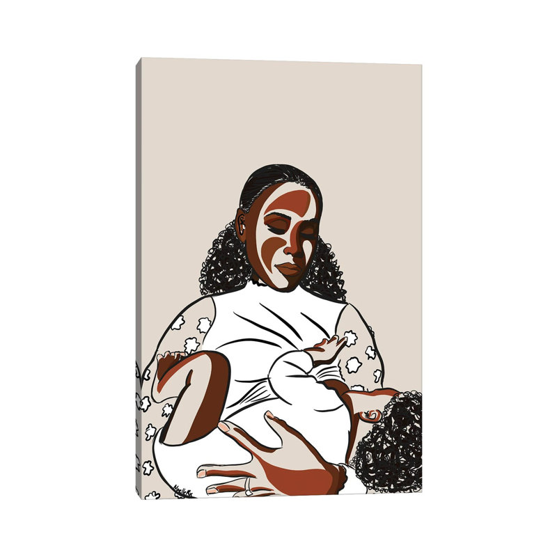 Allaitement noir Mothers II-NRX19, H 18 po x l 12 po x 1,5 po