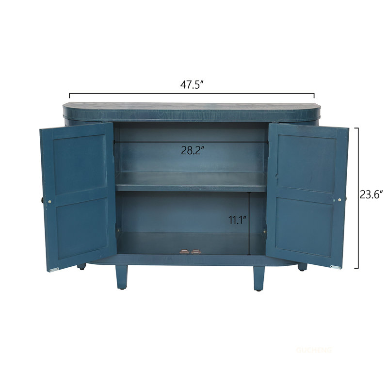 Armoire de rangement ovale polyvalente pour différentes pièces aux fonctions multiples