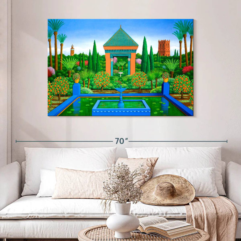Rorry Marjorelle Oranges, 32" H x 48" W