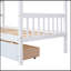 Lit en bois avec tiroirs-475882703