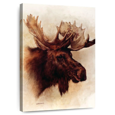Brampt A Moose Portrait