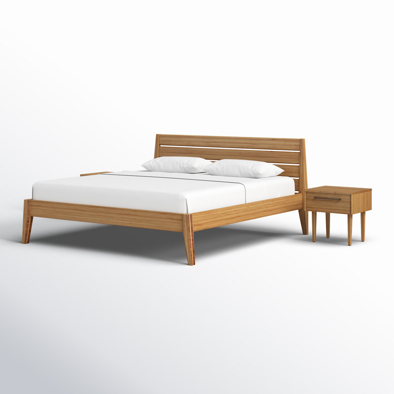 Briona Solid Wood Piece Bedroom Set, King