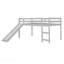 Lit mezzanine avec glissade, conception multifonctionnelle, lit simple-1357544345