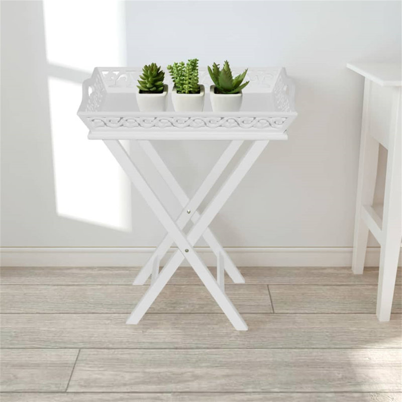 Milbourn Cross Legs End Table